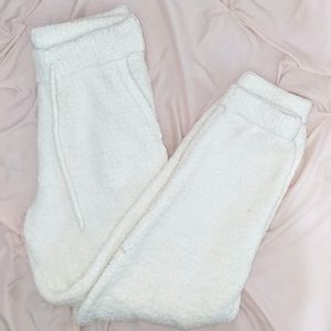 Abercrombie and Fitch fuzzy sweatpants